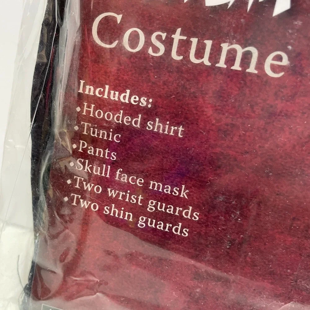 Skull‎ Ninja Costume NEW Boys XL 14-16 Party Theater